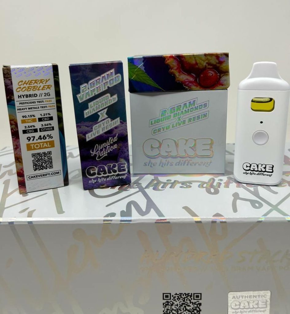 Cake She Hits Different 2g Cake Disposable 2g Cake Live Resin