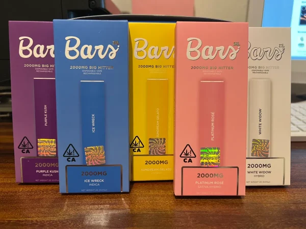 Bars 2000mg big Hitter Bulk