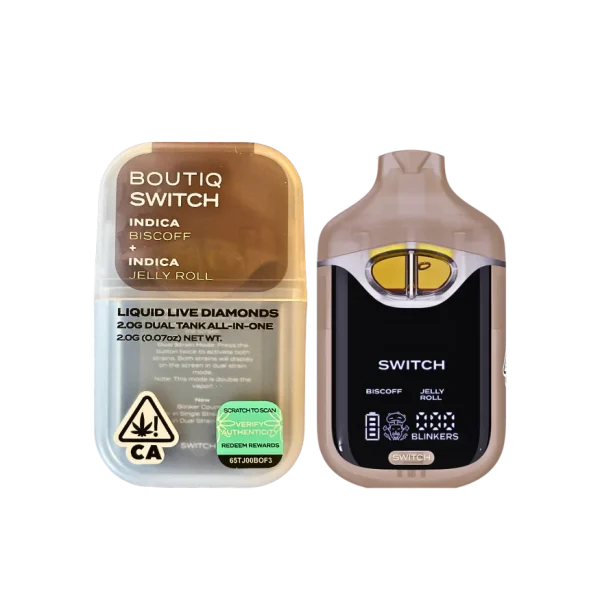 Boutiq Switch V4 Biscoff X Jelly Roll