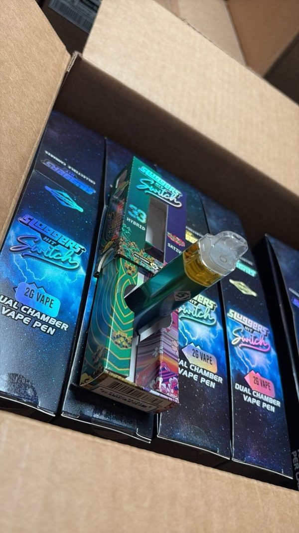 sluggers hit switch, sluggers hit, sluggers switch, sluggers switch dual chamber, sluggers hit switch disposable, sluggers hit 2g, sluggers hit switch 2g